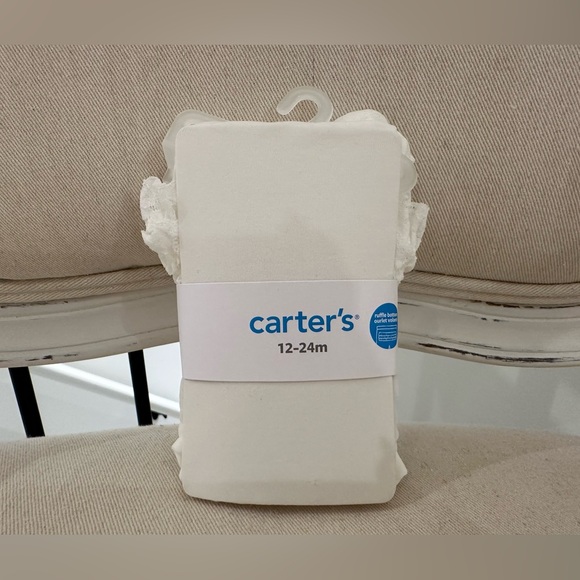 Carter's Other - 🐇 Baby 12~24 Mth 2 Pack Ruffle Bum Tights NWT